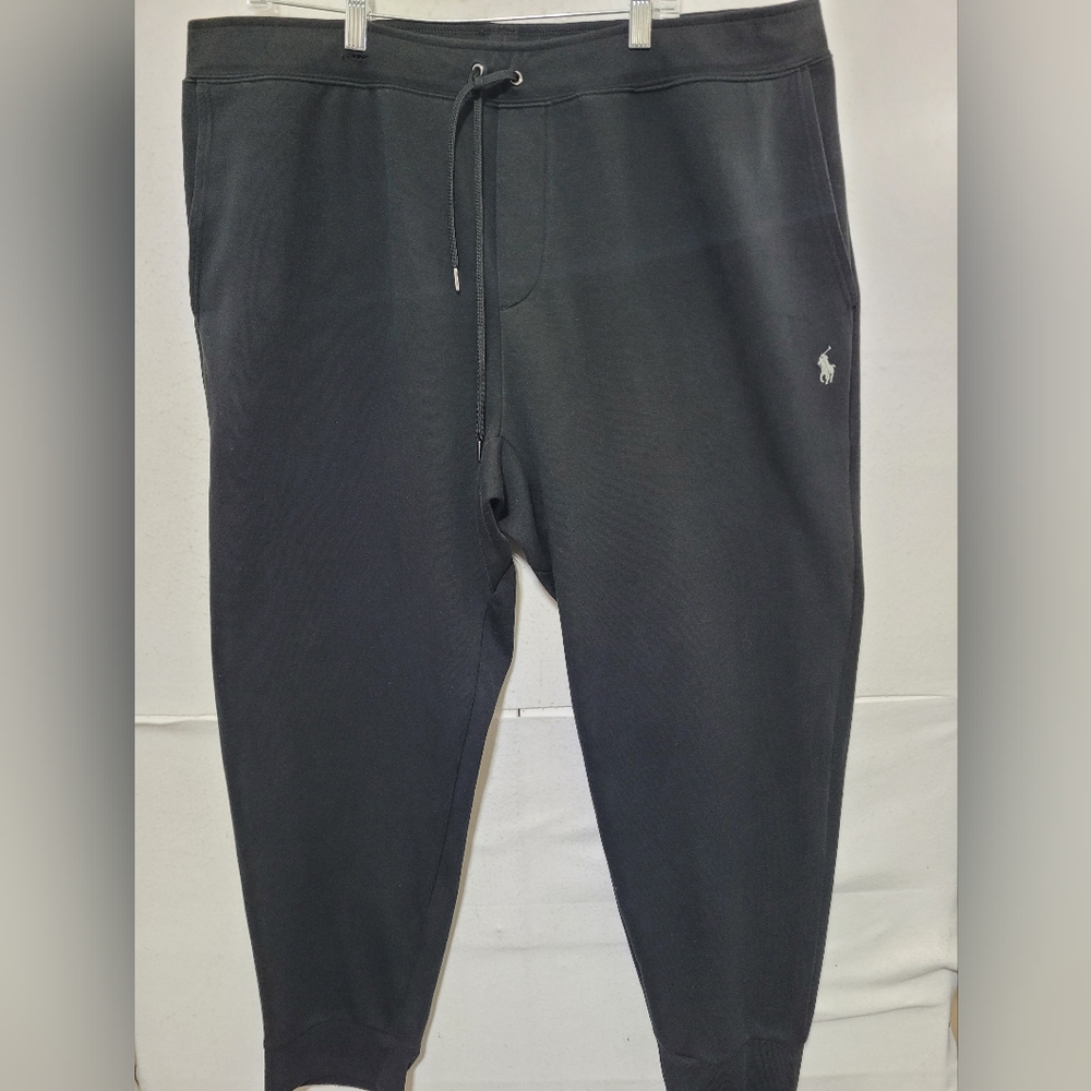 POLO RALPH LAUREN BIG & TALL JOGGER PANT MEN'S SIZE 2XB BLACK